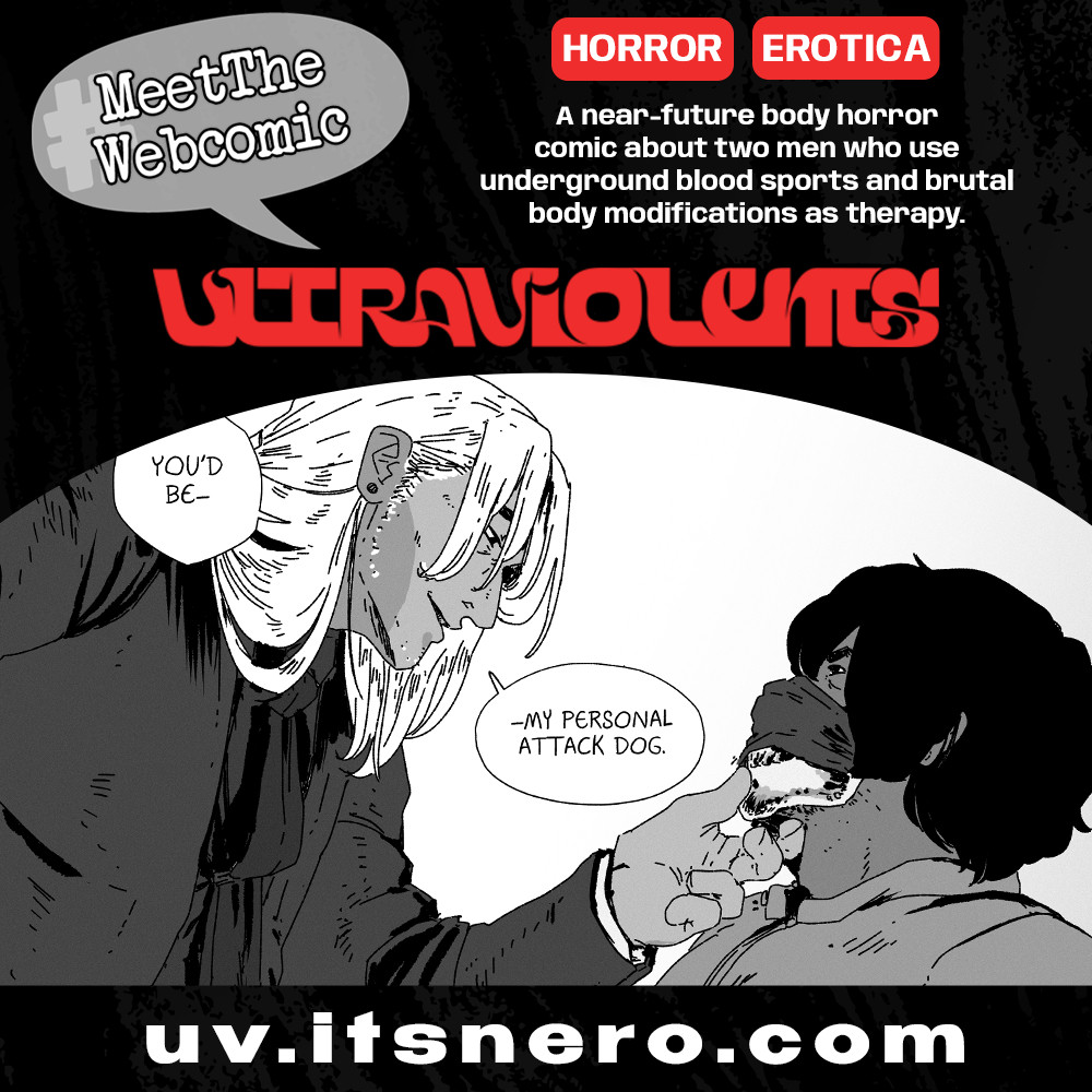 MeetTheWebcomic preview image for Ultraviolents.